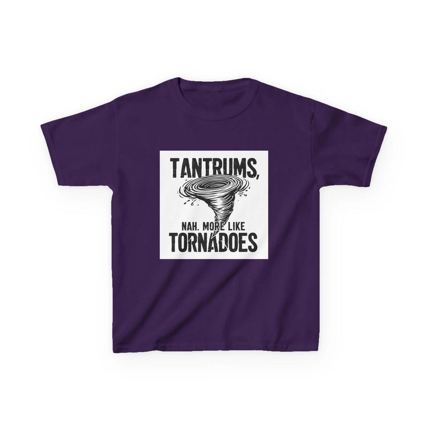 "Tantrums, Nah. More Like Tornadoes" - Kids Autism Awareness T-Shirt Printify