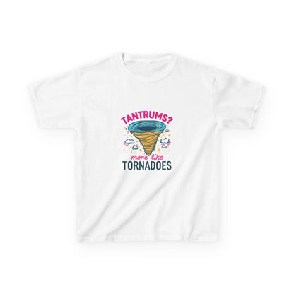 "Tantrums? Nah. More Like Tornadoes" - Kids Autism Awareness T-Shirt Printify