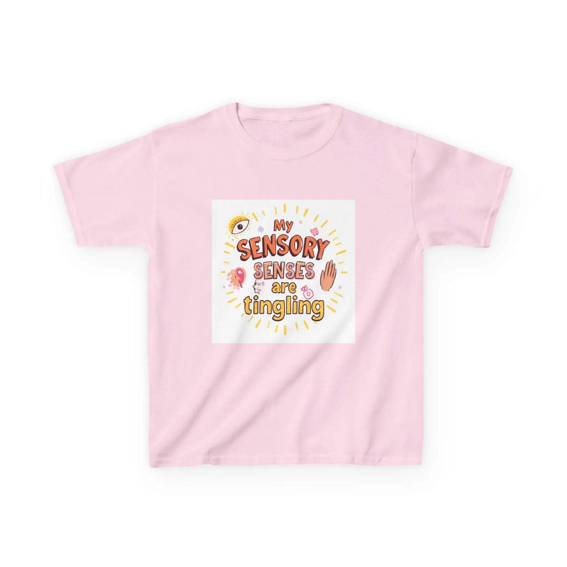 "My Sensory Senses Are Tingling" - Kids Autism Awareness T-Shirt Printify