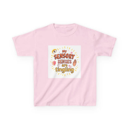 "My Sensory Senses Are Tingling" - Kids Autism Awareness T-Shirt Printify