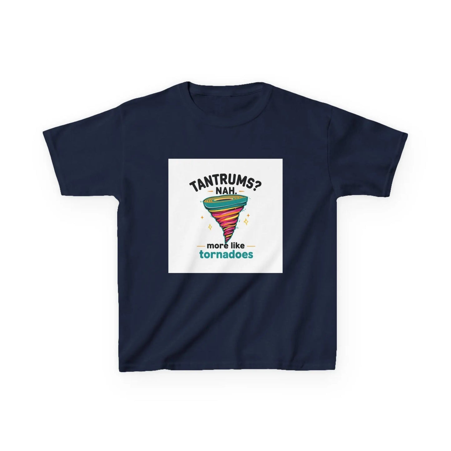 "Tantrums? Nah, More Like Tornadoes" - Kids Autism Awareness T-Shirt Printify