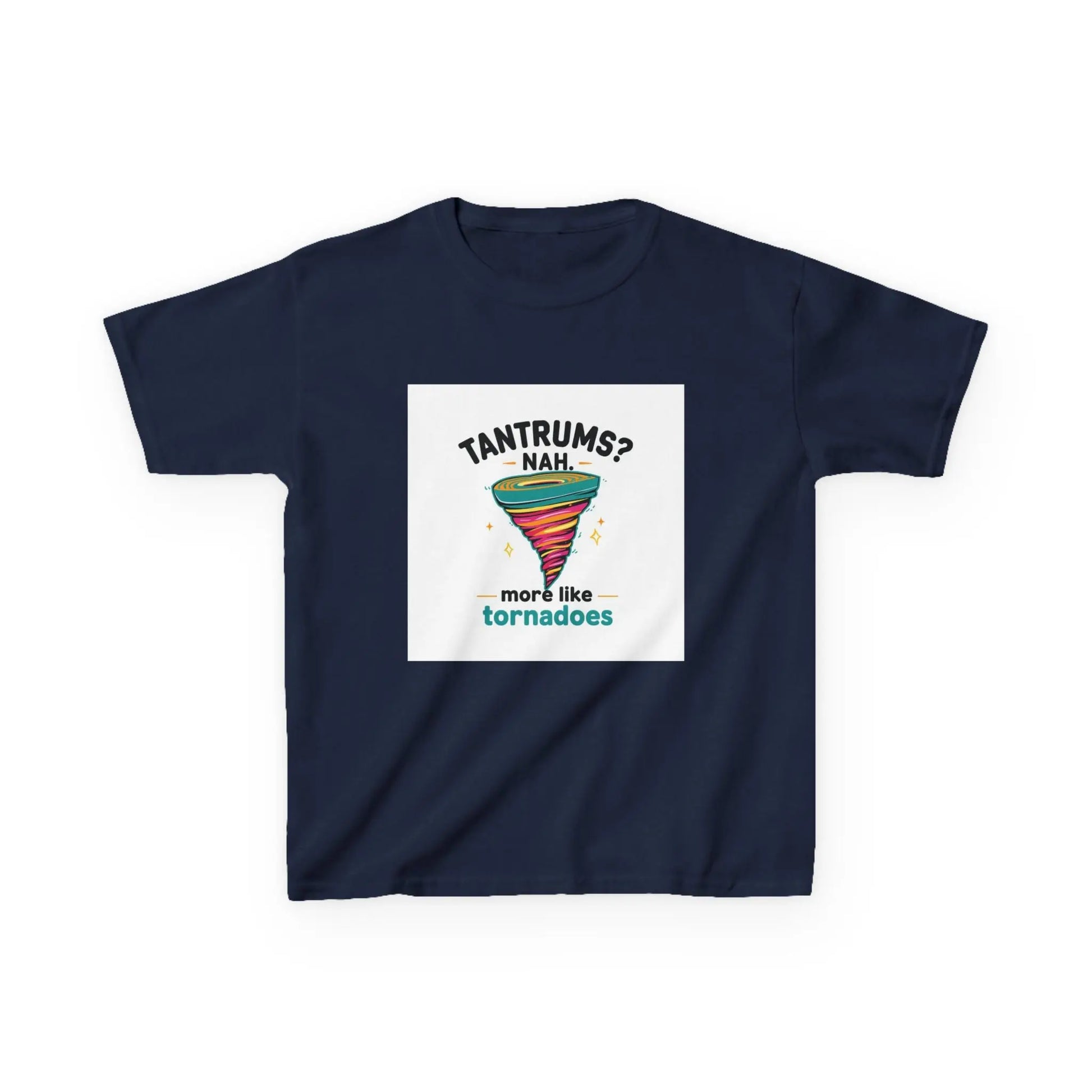"Tantrums? Nah, More Like Tornadoes" - Kids Autism Awareness T-Shirt Printify