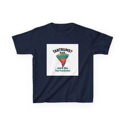 "Tantrums? Nah, More Like Tornadoes" - Kids Autism Awareness T-Shirt Printify