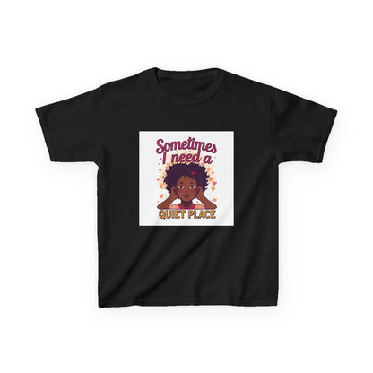 "Sometimes I Need a Quiet Place" - Kids Autism Awareness T-Shirt Printify