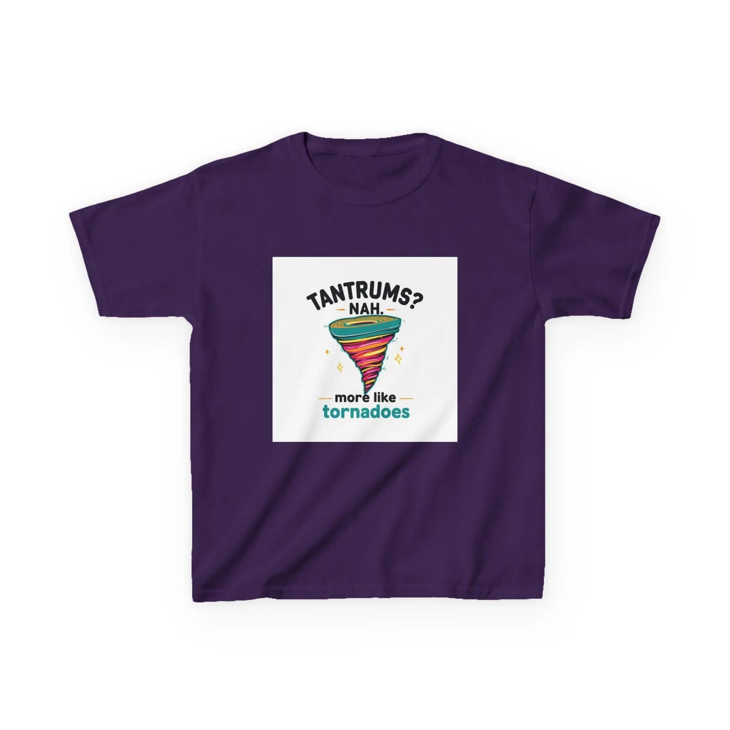 "Tantrums? Nah, More Like Tornadoes" - Kids Autism Awareness T-Shirt Printify