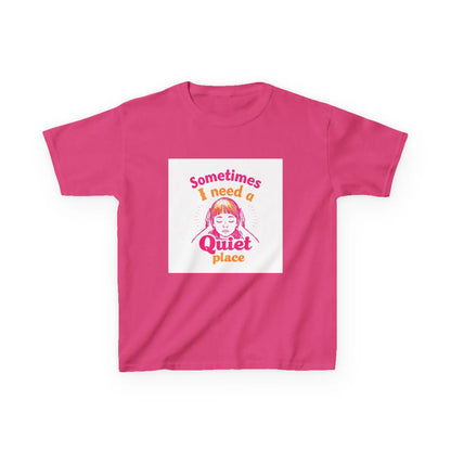 "Sometimes I Need a Quiet Place" - Kids Autism Awareness T-Shirt Printify