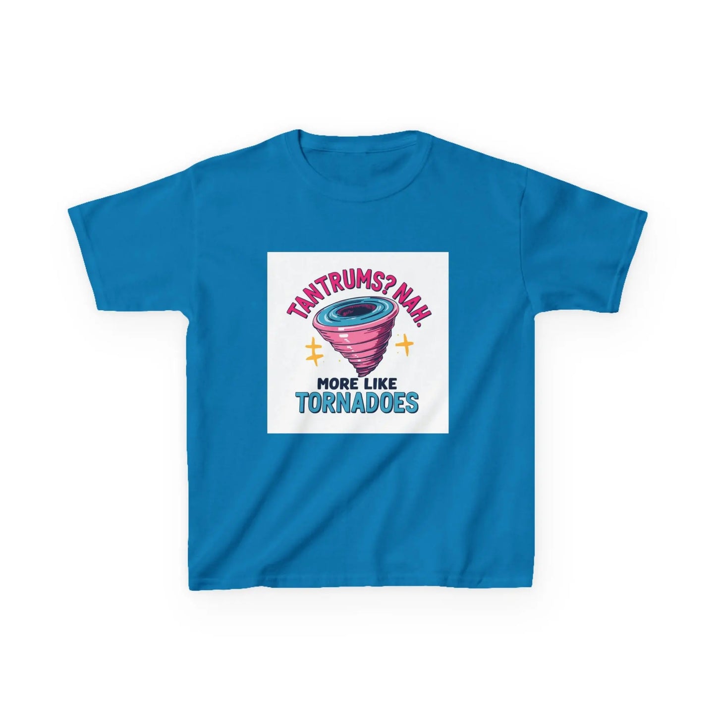 "Tantrums? Nah, More Like Tornadoes" - Kids Autism Awareness T-Shirt Printify