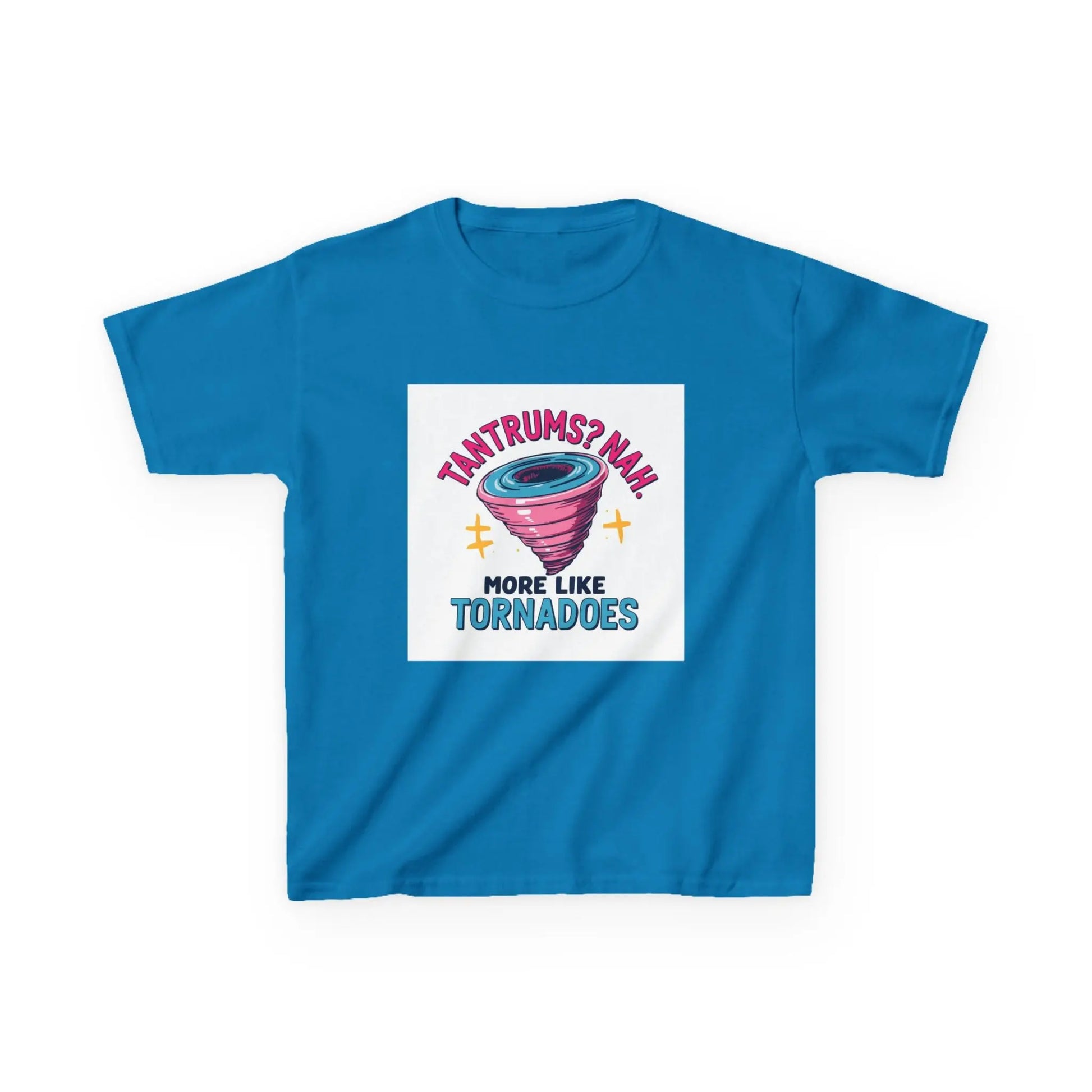 "Tantrums? Nah, More Like Tornadoes" - Kids Autism Awareness T-Shirt Printify