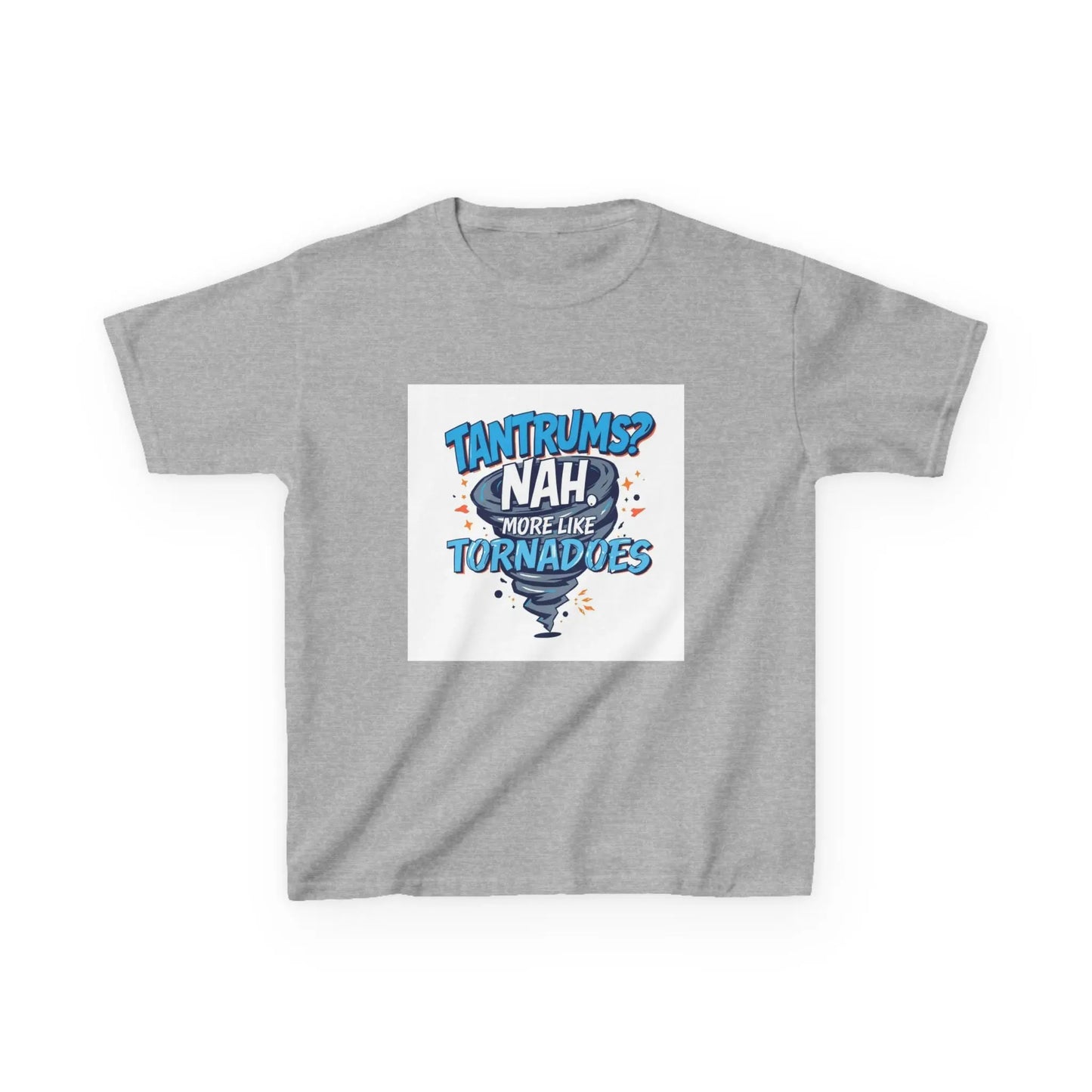 Kids Autism Awareness T-Shirt — "Tantrums? Nah, More Like Tornadoes" Funny Youth T‑Shirt Printify