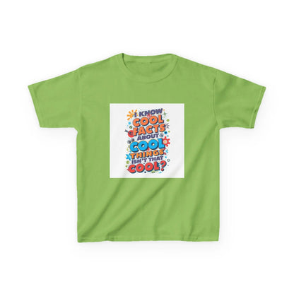 "I Know Cool Facts About Cool Things (Isn’t That Cool?)" - Kids Autism Awareness T-Shirt Printify