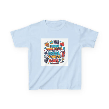 “I Know Cool Facts & Cool Things” - Kids Autism Awareness T-Shirt Printify