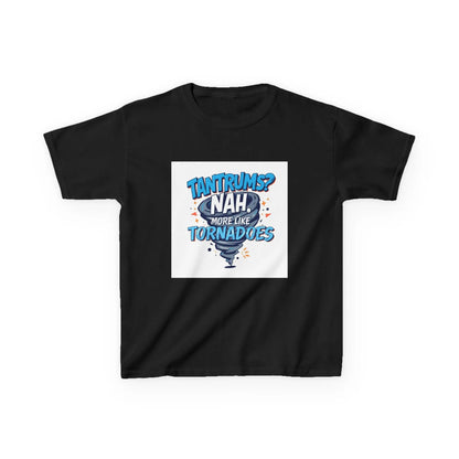 Kids Autism Awareness T-Shirt — "Tantrums? Nah, More Like Tornadoes" Funny Youth T‑Shirt Printify