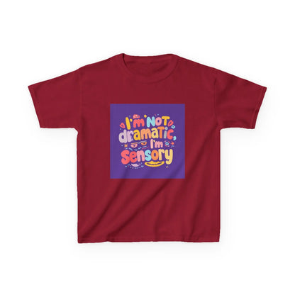 "I'm Not Dramatic, I'm Sensory" - Kids Autism Awareness T-Shirt Printify