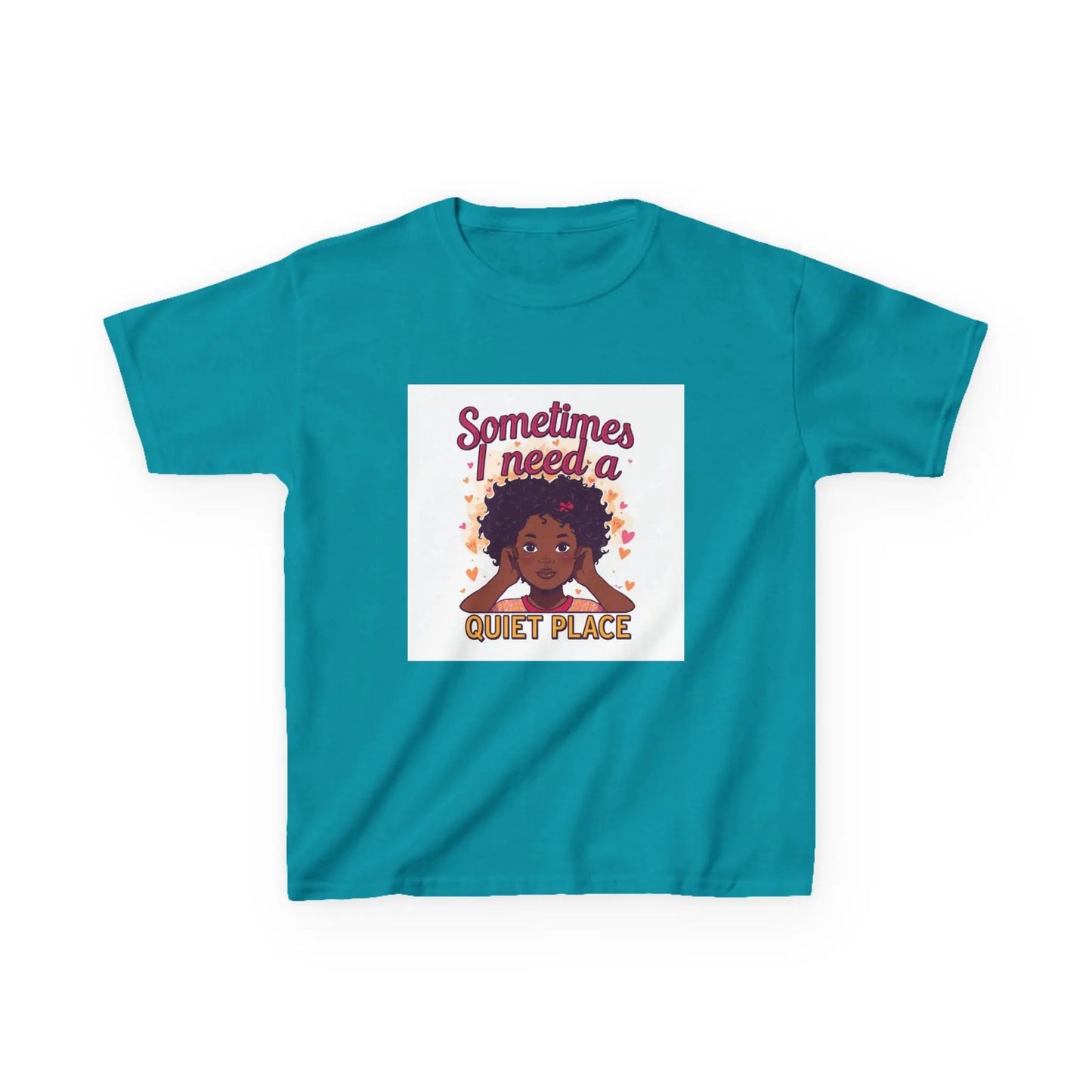 "Sometimes I Need a Quiet Place" - Kids Autism Awareness T-Shirt Printify