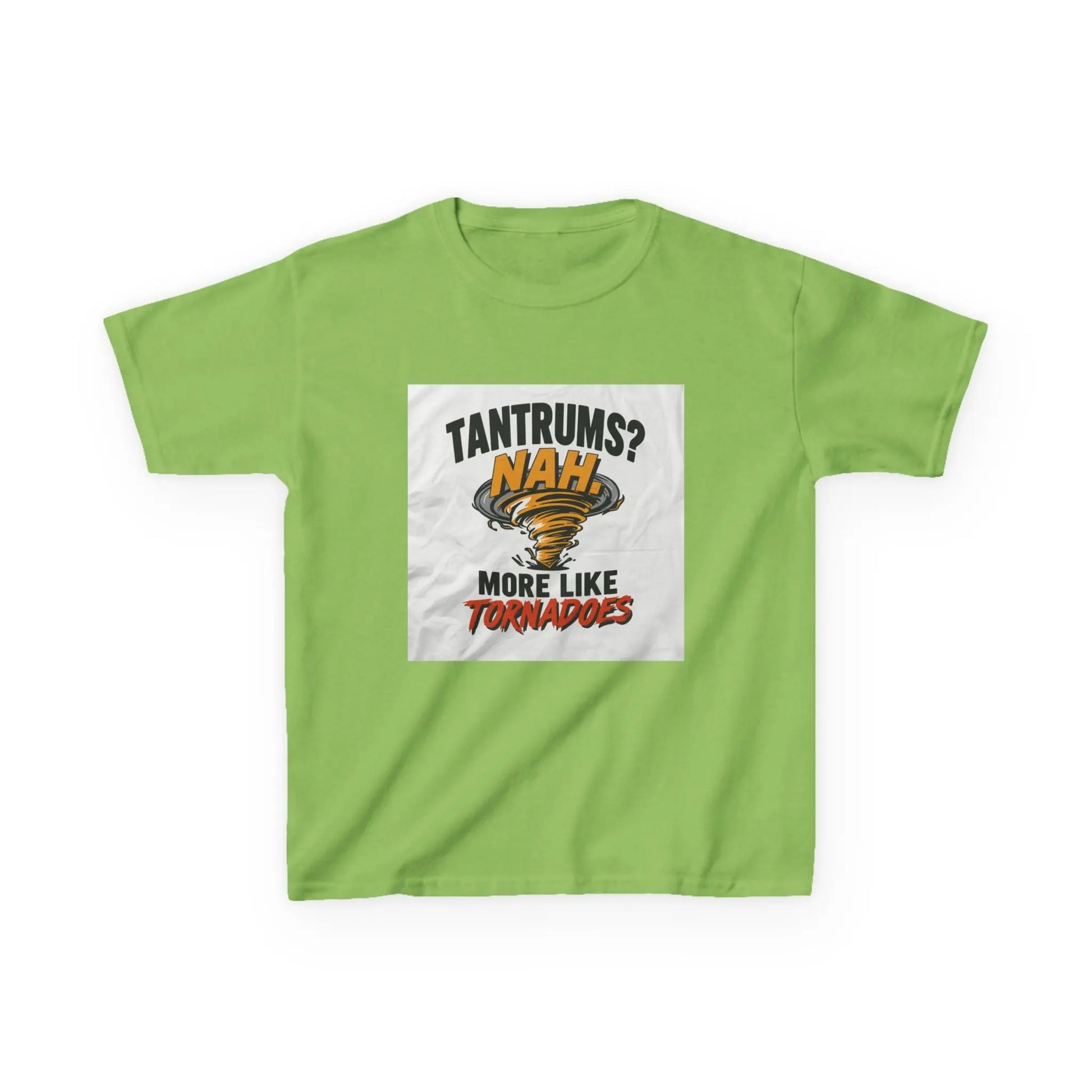 "Tantrums? Nah, More Like Tornadoes" - Kids Autism Awareness T-Shirt Printify