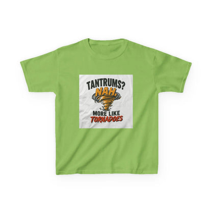 "Tantrums? Nah, More Like Tornadoes" - Kids Autism Awareness T-Shirt Printify