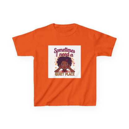 "Sometimes I Need a Quiet Place" - Kids Autism Awareness T-Shirt Printify