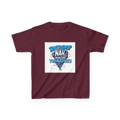 Kids Autism Awareness T-Shirt — "Tantrums? Nah, More Like Tornadoes" Funny Youth T‑Shirt Printify