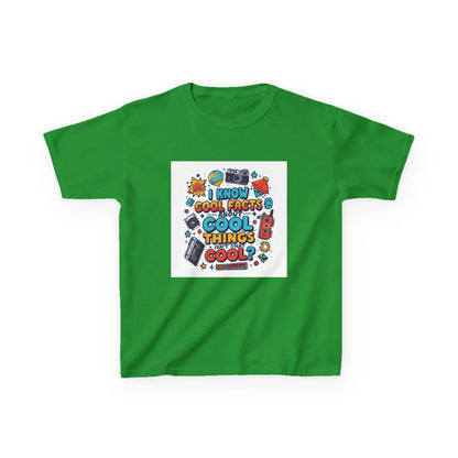 “I Know Cool Facts & Cool Things” - Kids Autism Awareness T-Shirt Printify