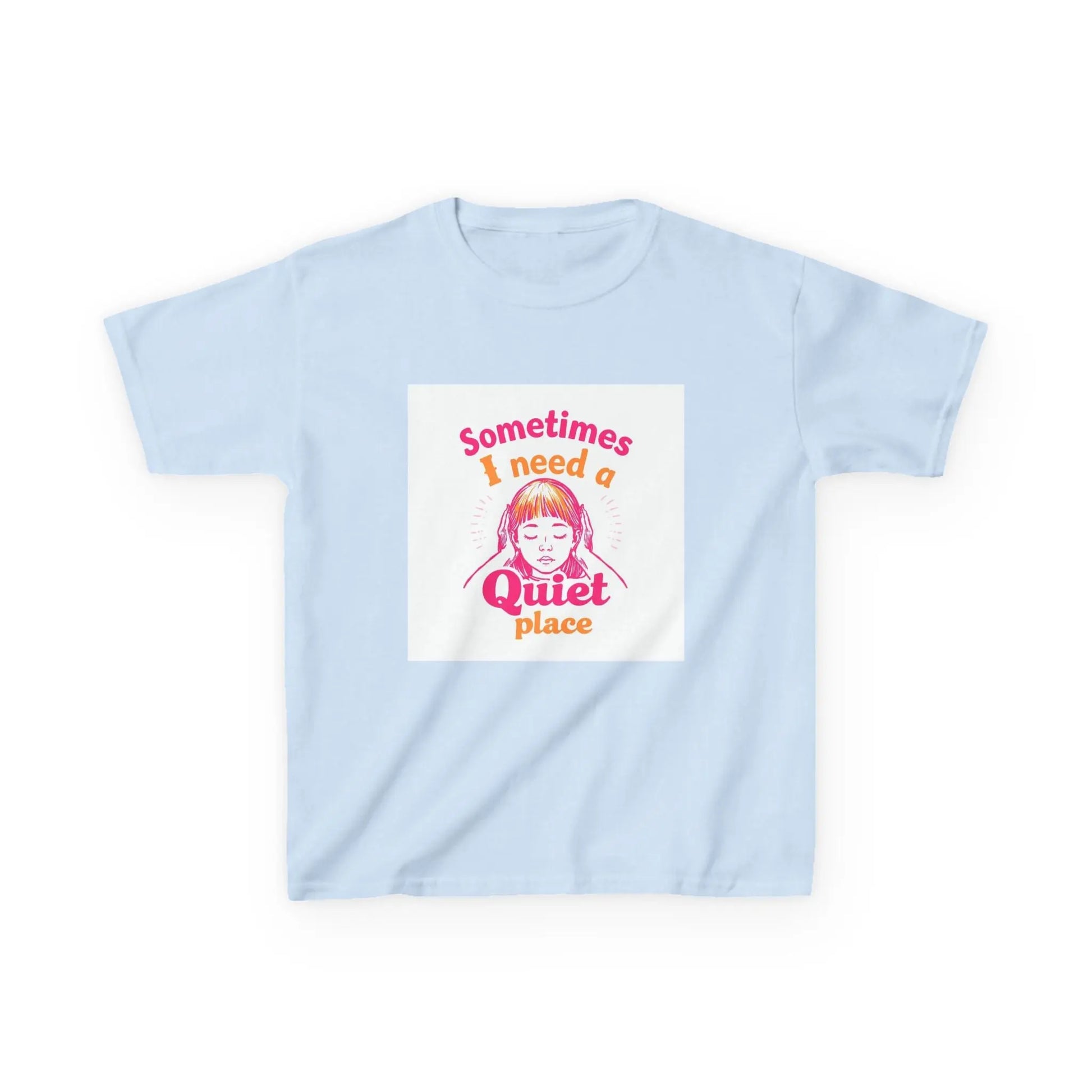 "Sometimes I Need a Quiet Place" - Kids Autism Awareness T-Shirt Printify