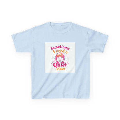 "Sometimes I Need a Quiet Place" - Kids Autism Awareness T-Shirt Printify