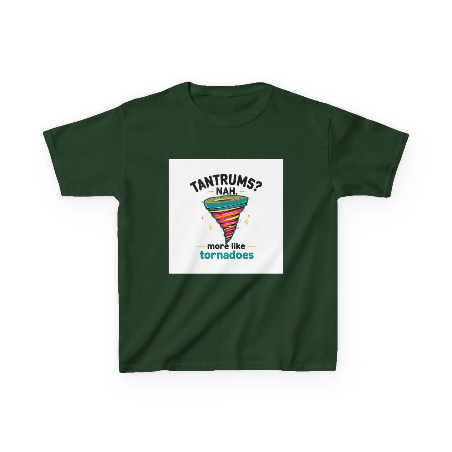 "Tantrums? Nah, More Like Tornadoes" - Kids Autism Awareness T-Shirt Printify