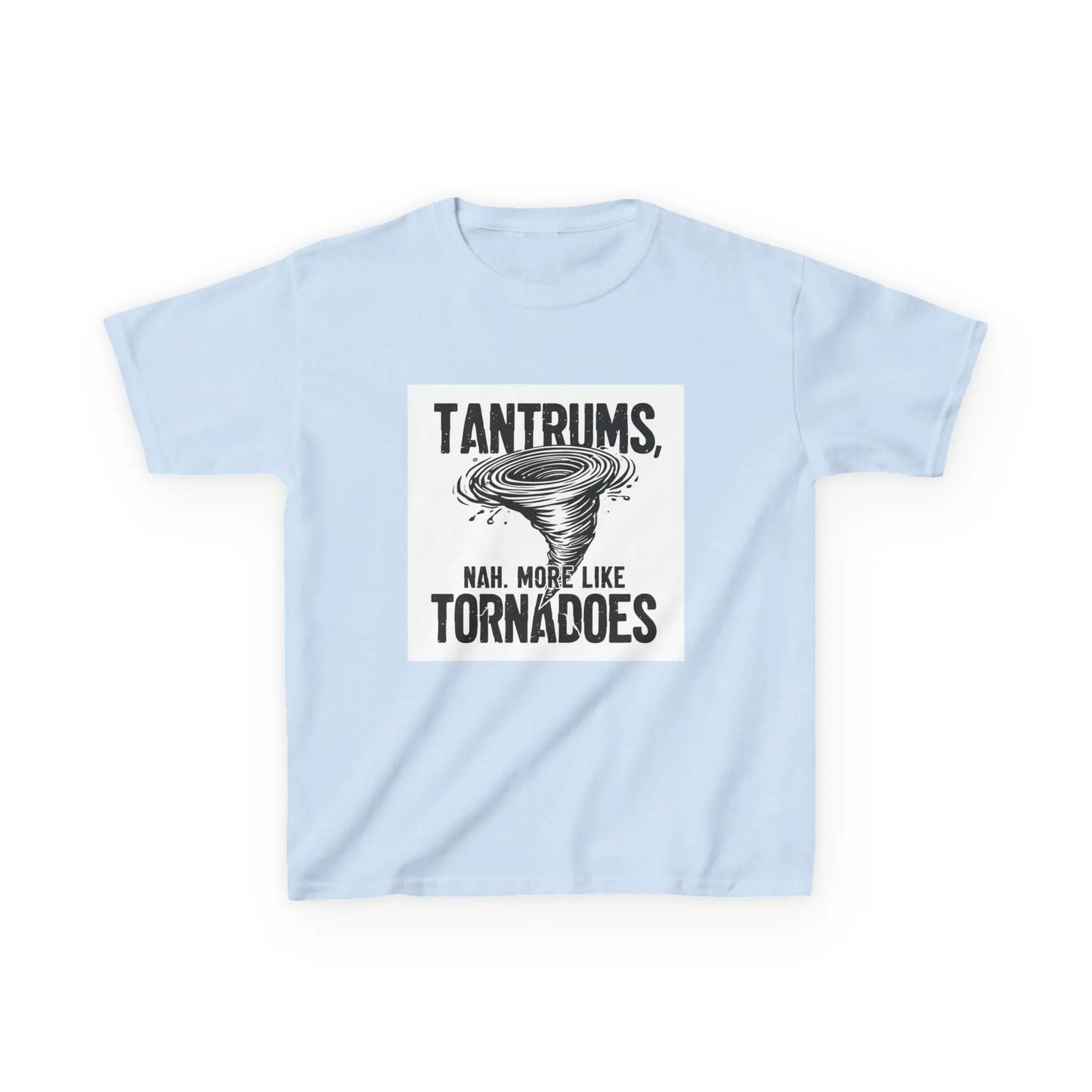 "Tantrums, Nah. More Like Tornadoes" - Kids Autism Awareness T-Shirt Printify
