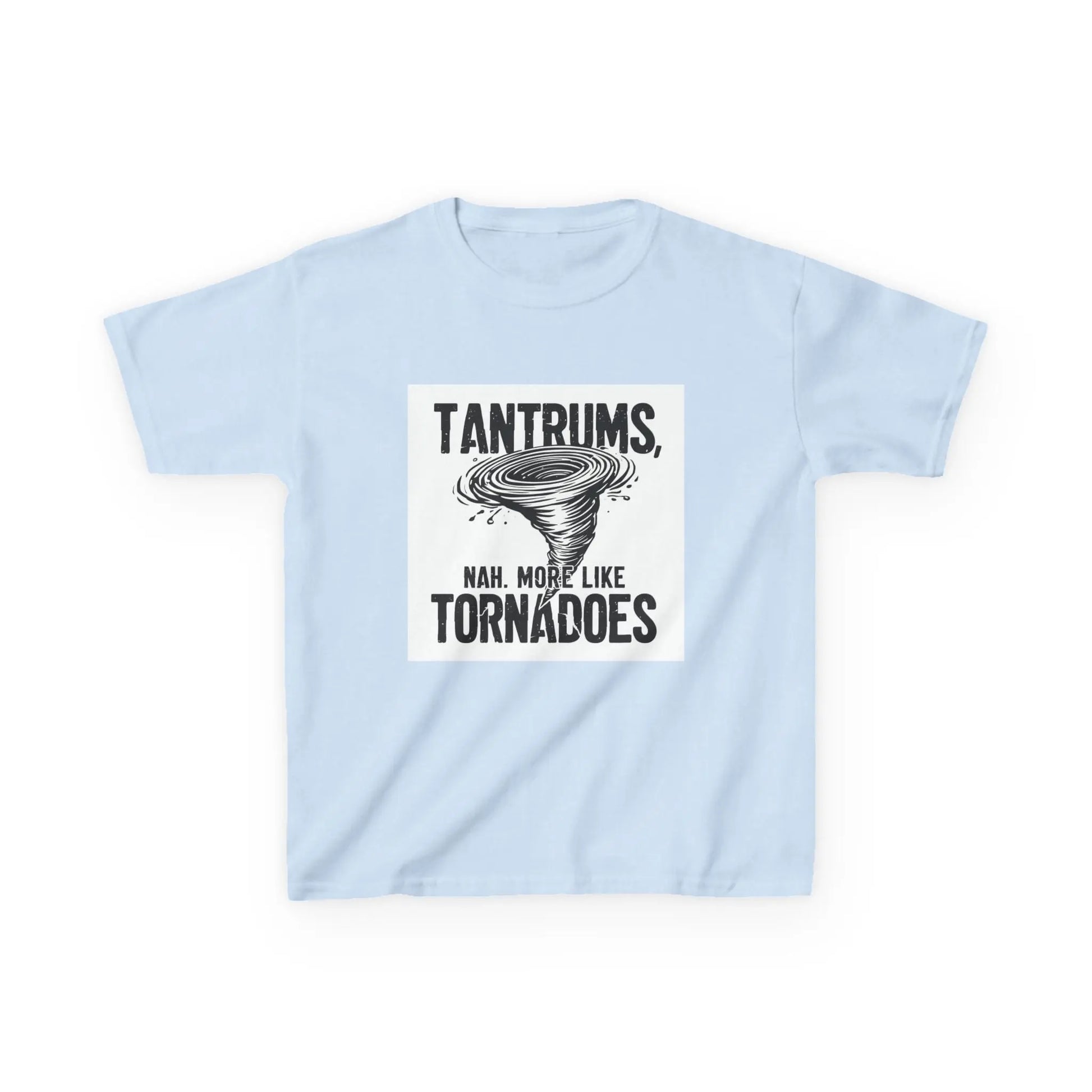"Tantrums, Nah. More Like Tornadoes" - Kids Autism Awareness T-Shirt Printify