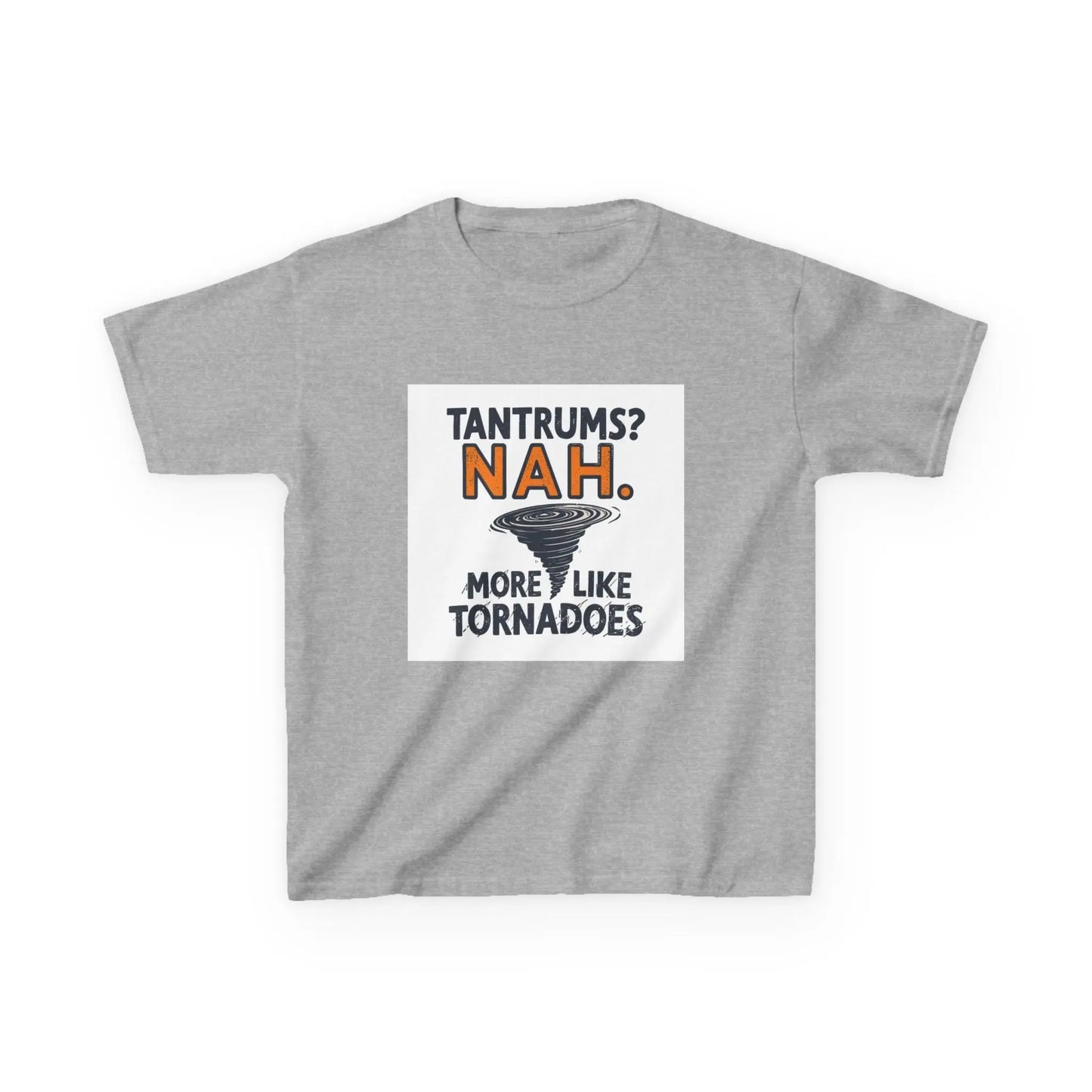 "Tantrums? NAH. More Like Tornadoes" - Kids Autism Awareness T-Shirt Printify