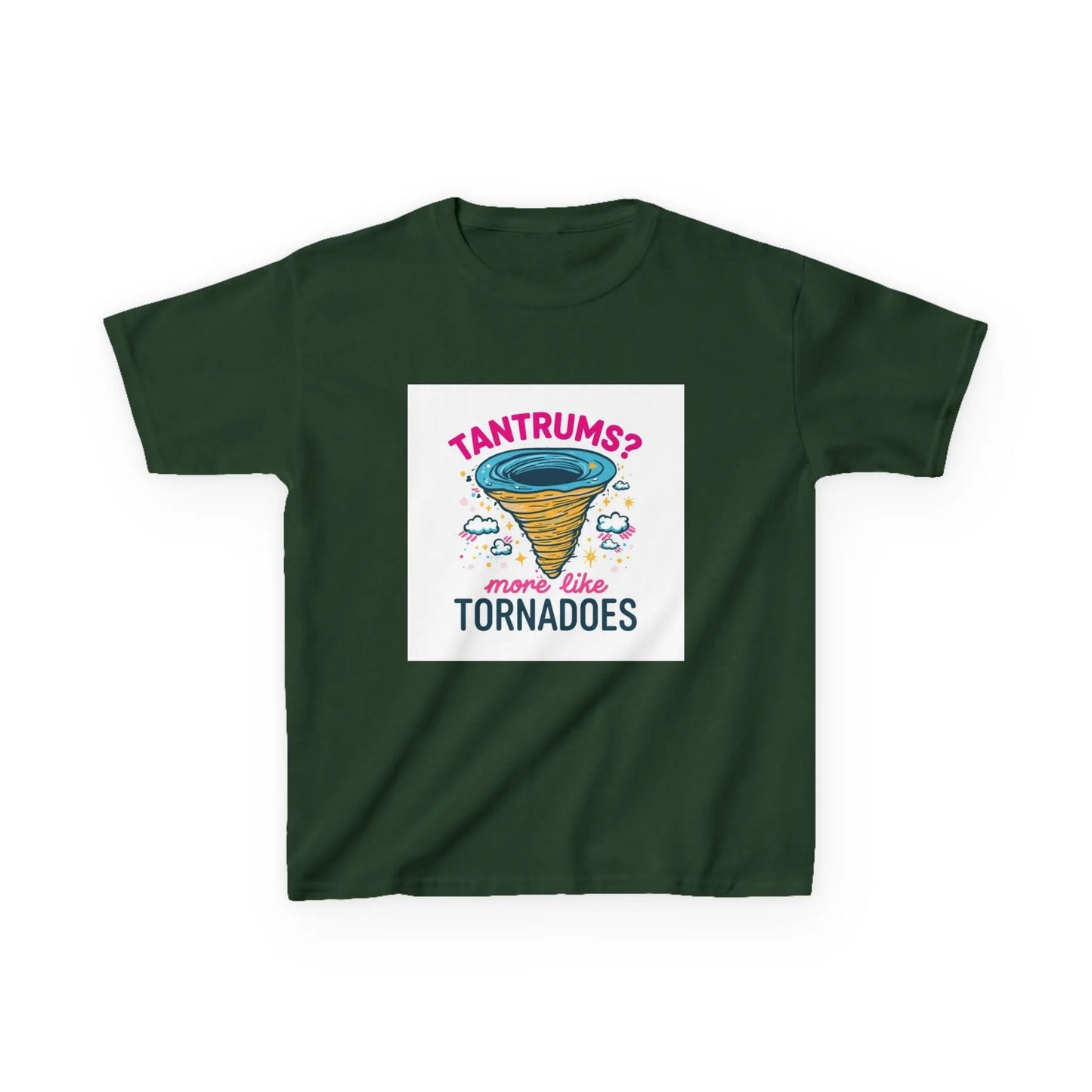 "Tantrums? Nah. More Like Tornadoes" - Kids Autism Awareness T-Shirt Printify