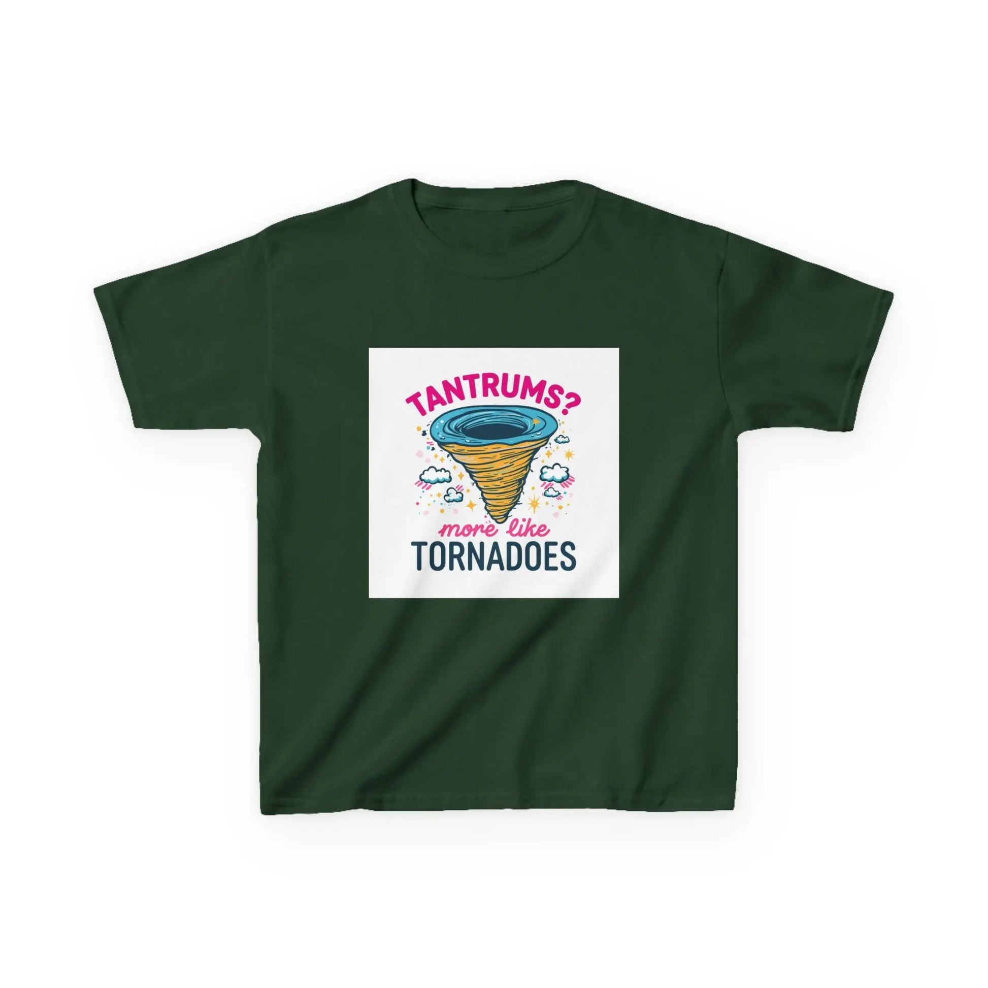 "Tantrums? Nah. More Like Tornadoes" - Kids Autism Awareness T-Shirt Printify