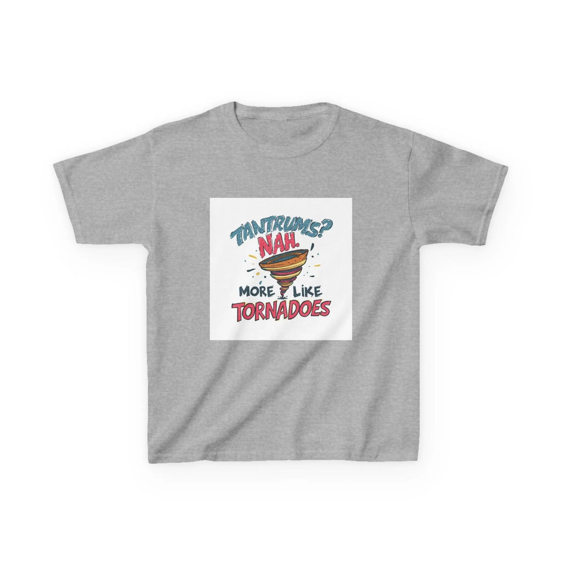 "Tantrums? Nah... More Like Tornadoes" - Kids Autism Awareness T-Shirt Printify