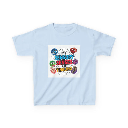 “My Sensory Senses Are Tingling” - Kids Autism Awareness T-Shirt Printify