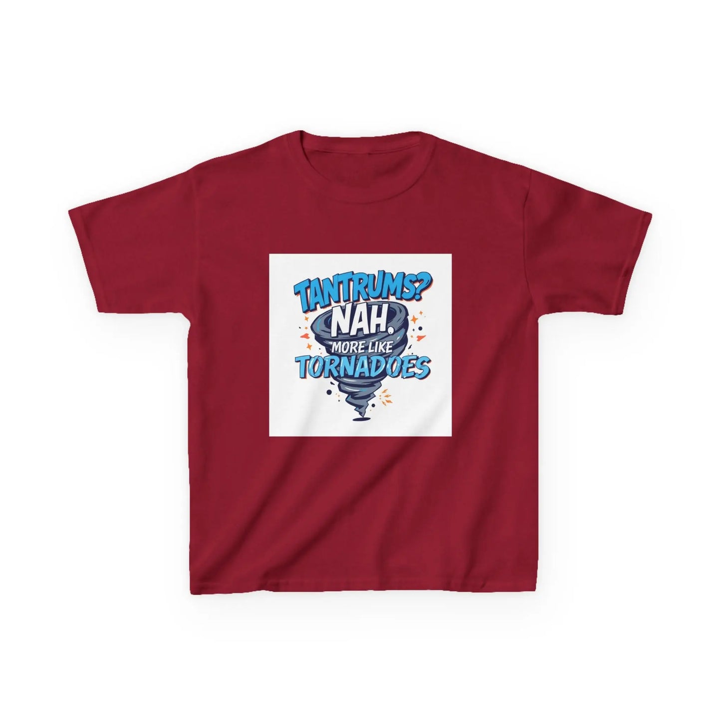 Kids Autism Awareness T-Shirt — "Tantrums? Nah, More Like Tornadoes" Funny Youth T‑Shirt Printify