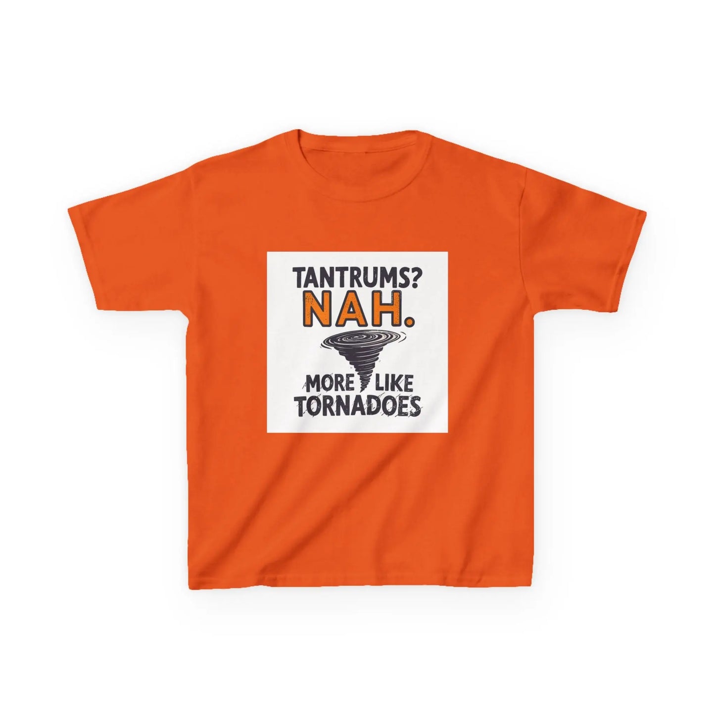 "Tantrums? NAH. More Like Tornadoes" - Kids Autism Awareness T-Shirt Printify