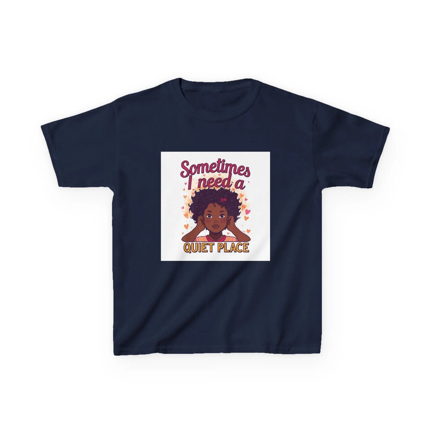 "Sometimes I Need a Quiet Place" - Kids Autism Awareness T-Shirt Printify