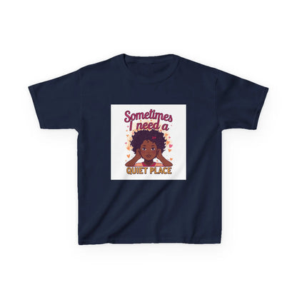"Sometimes I Need a Quiet Place" - Kids Autism Awareness T-Shirt Printify