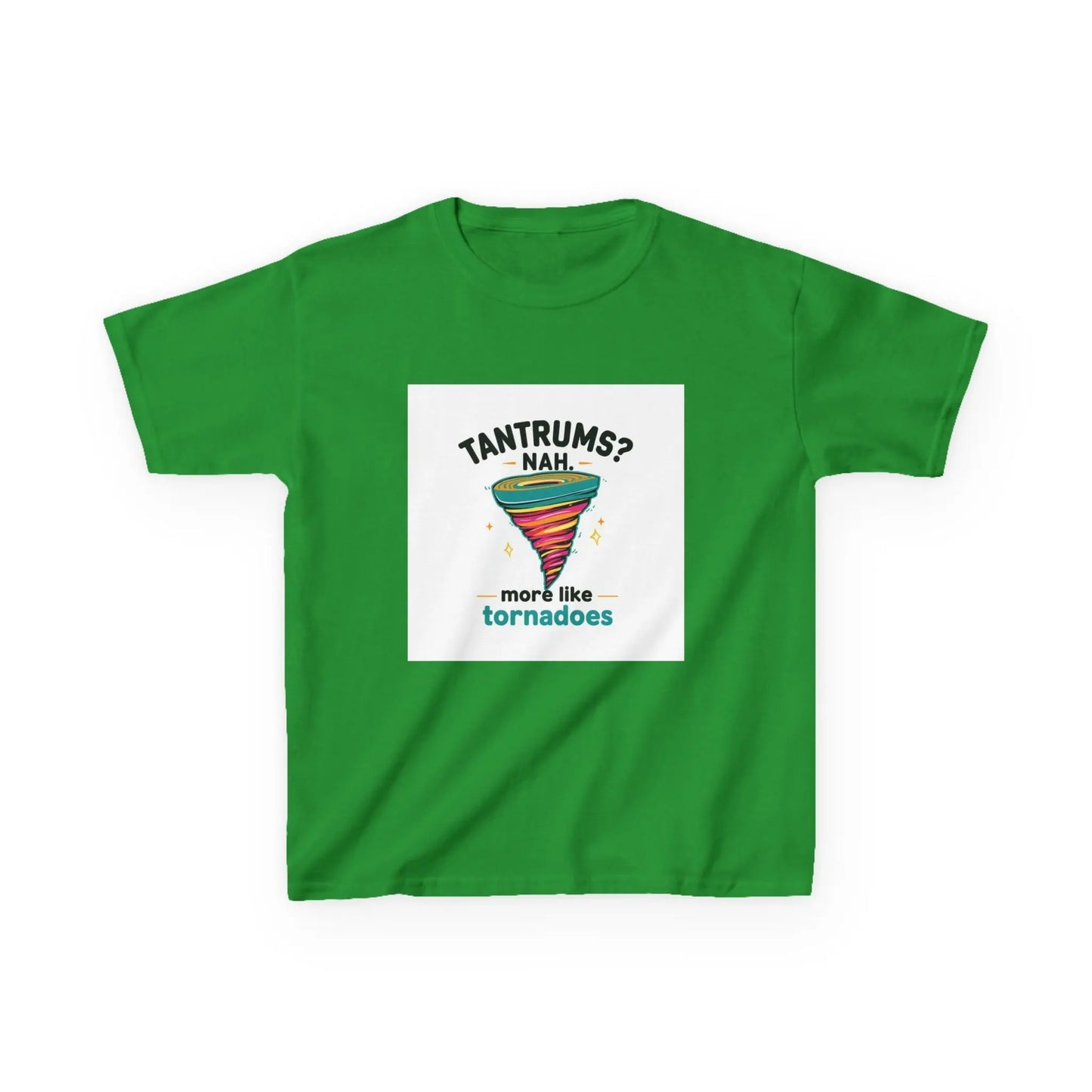 "Tantrums? Nah, More Like Tornadoes" - Kids Autism Awareness T-Shirt Printify