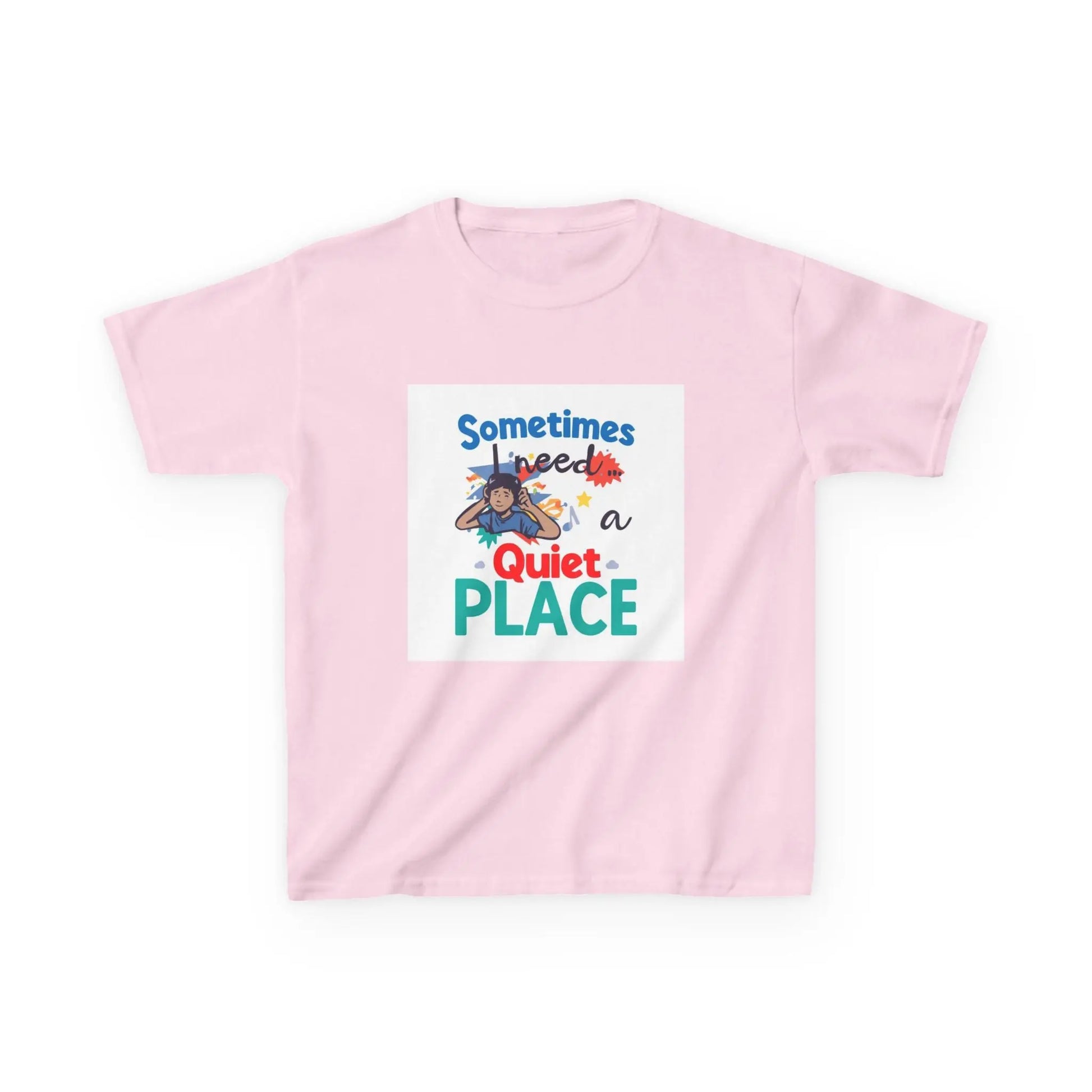 "Sometimes I Need a Quiet Place" Cute Nap-Time Tee - Kids Autism Awareness T-Shirt Printify