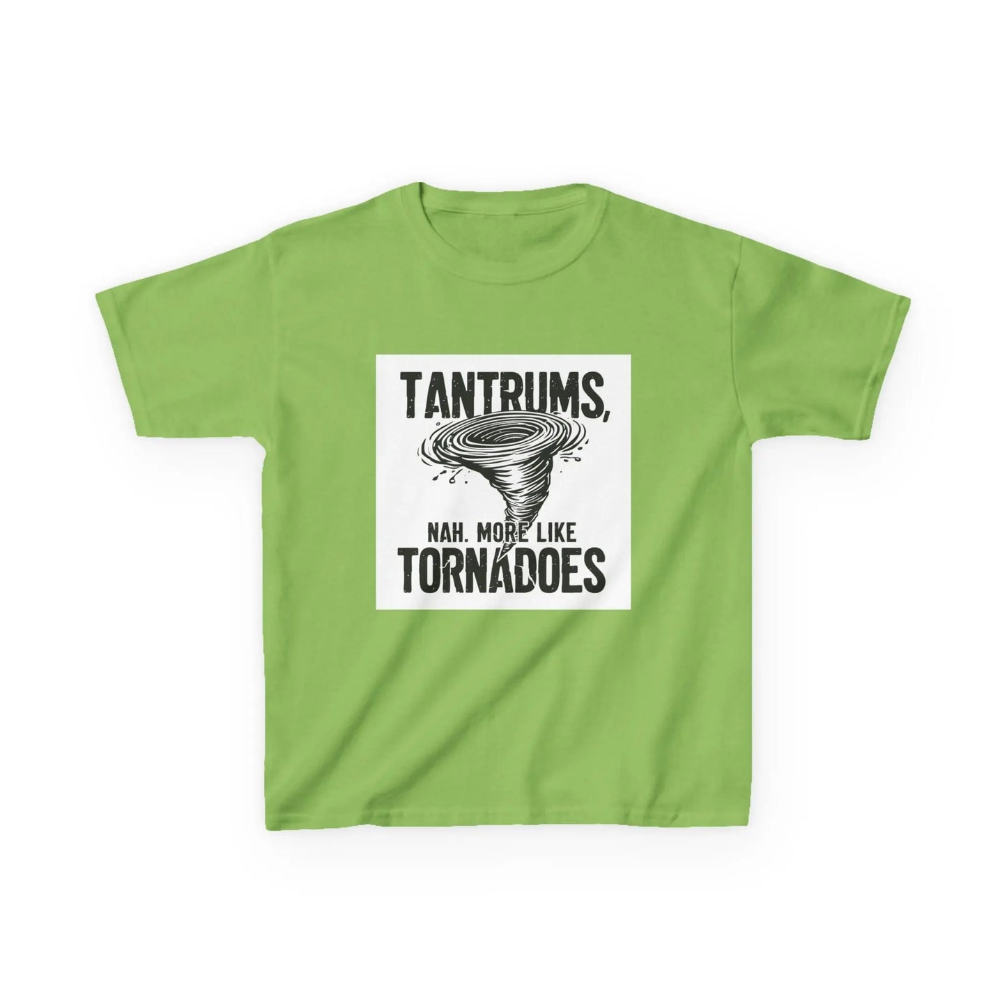 "Tantrums, Nah. More Like Tornadoes" - Kids Autism Awareness T-Shirt Printify