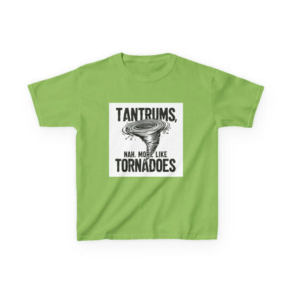 "Tantrums, Nah. More Like Tornadoes" - Kids Autism Awareness T-Shirt Printify