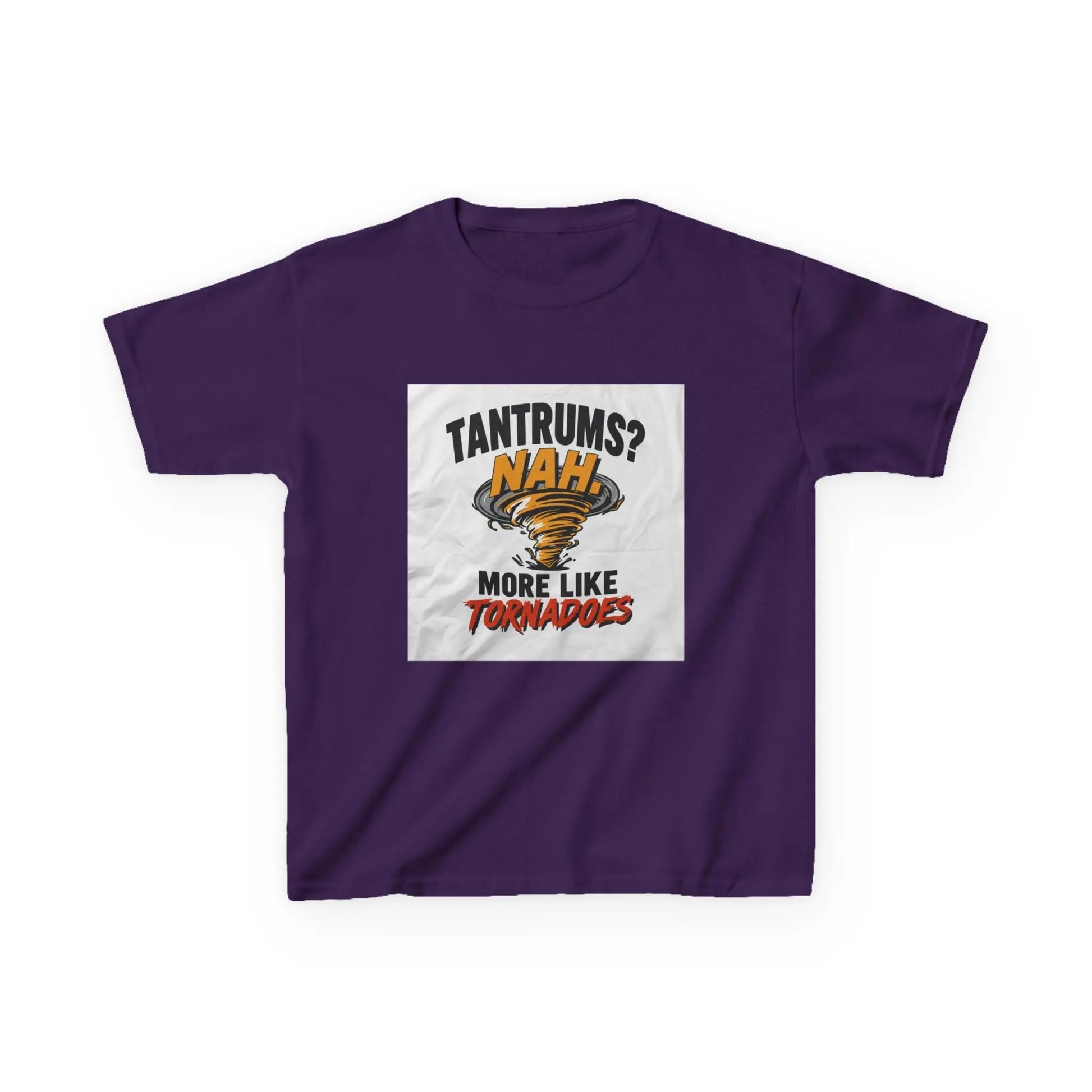 "Tantrums? Nah, More Like Tornadoes" - Kids Autism Awareness T-Shirt Printify