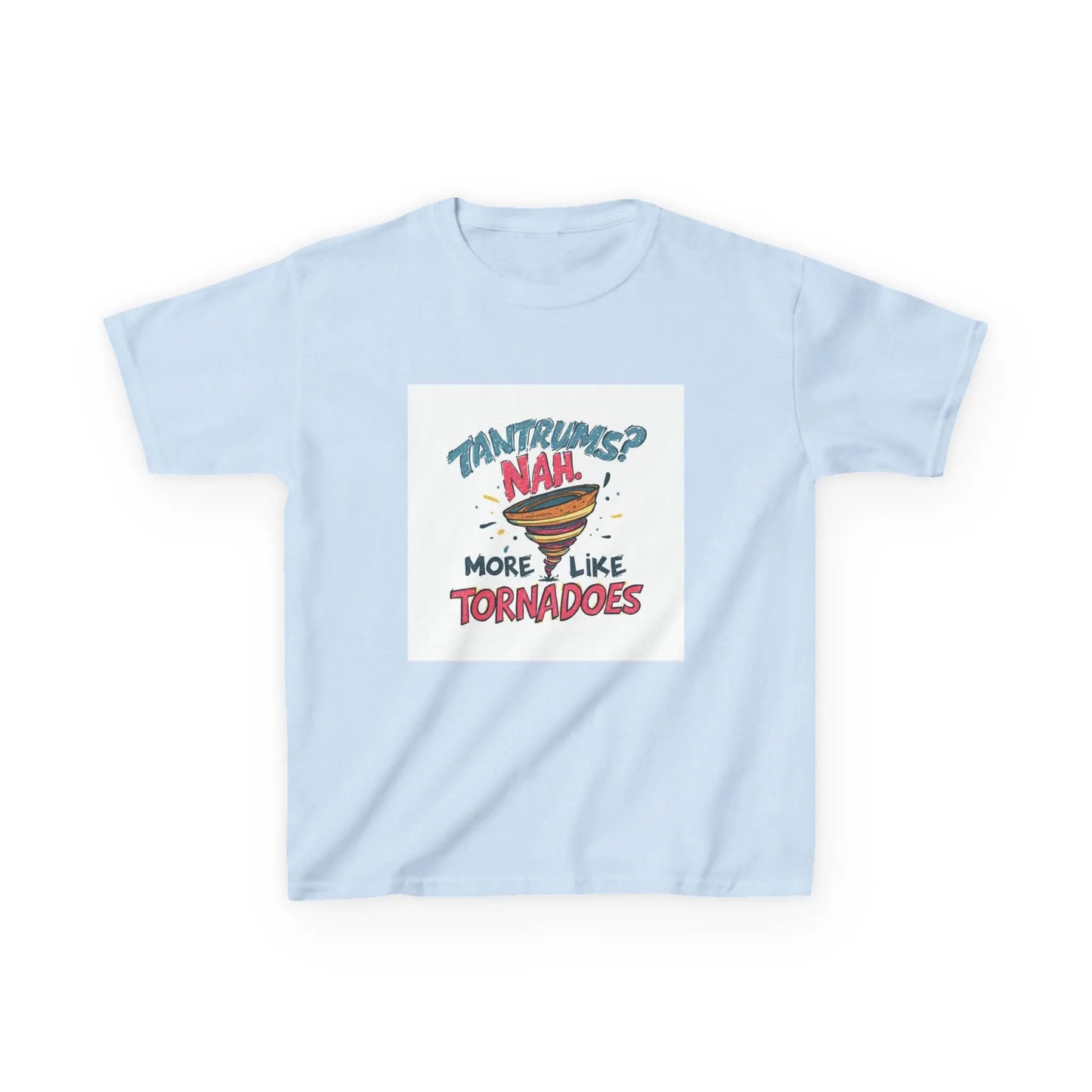 "Tantrums? Nah... More Like Tornadoes" - Kids Autism Awareness T-Shirt Printify