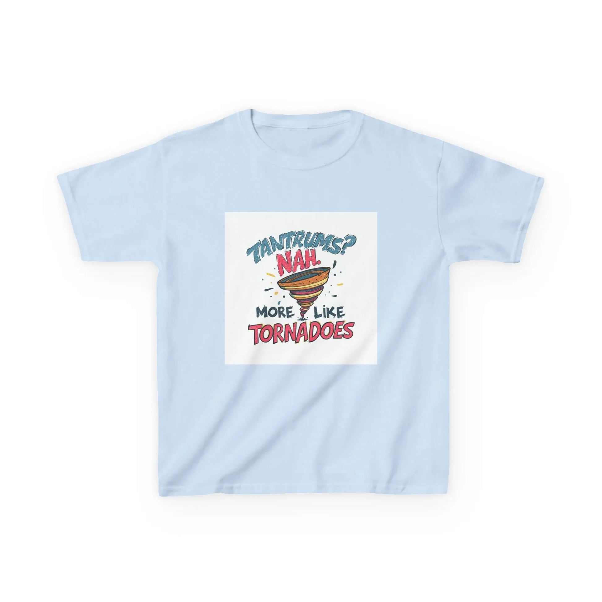 "Tantrums? Nah... More Like Tornadoes" - Kids Autism Awareness T-Shirt Printify
