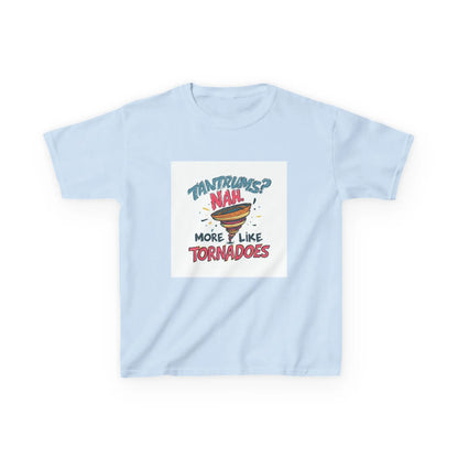 "Tantrums? Nah... More Like Tornadoes" - Kids Autism Awareness T-Shirt Printify