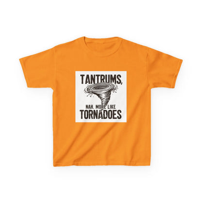 "Tantrums, Nah. More Like Tornadoes" - Kids Autism Awareness T-Shirt Printify