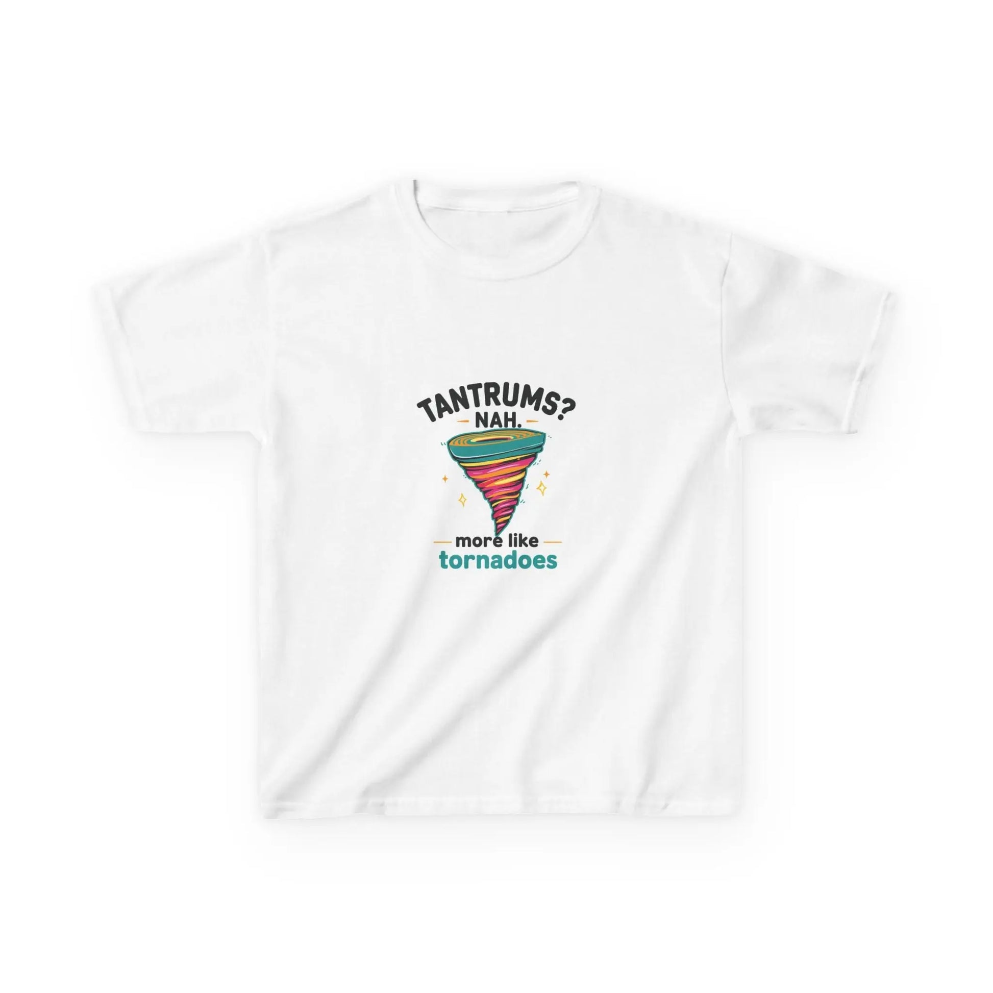 "Tantrums? Nah, More Like Tornadoes" - Kids Autism Awareness T-Shirt Printify