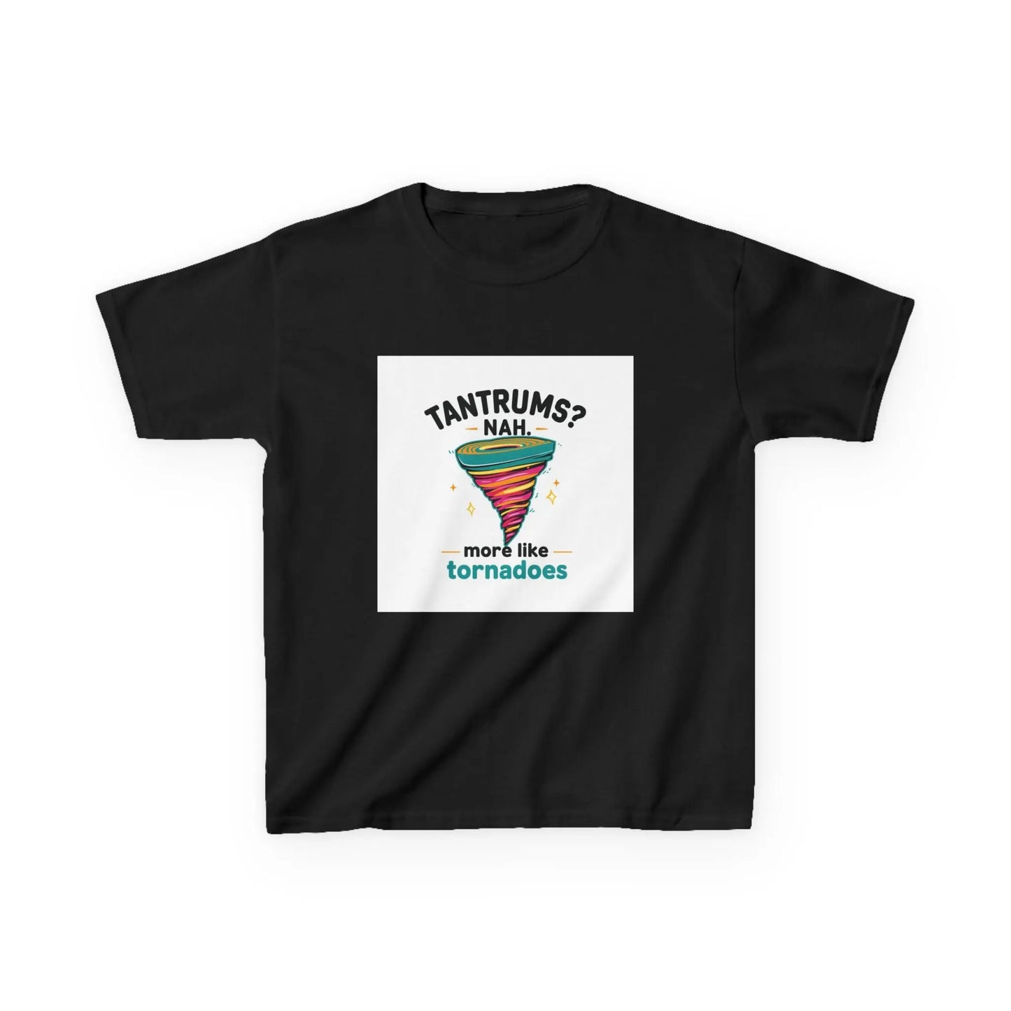 "Tantrums? Nah, More Like Tornadoes" - Kids Autism Awareness T-Shirt Printify
