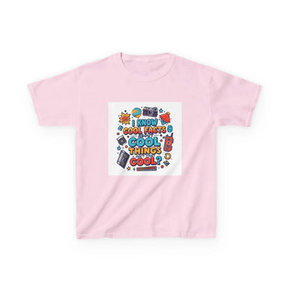 “I Know Cool Facts & Cool Things” - Kids Autism Awareness T-Shirt Printify