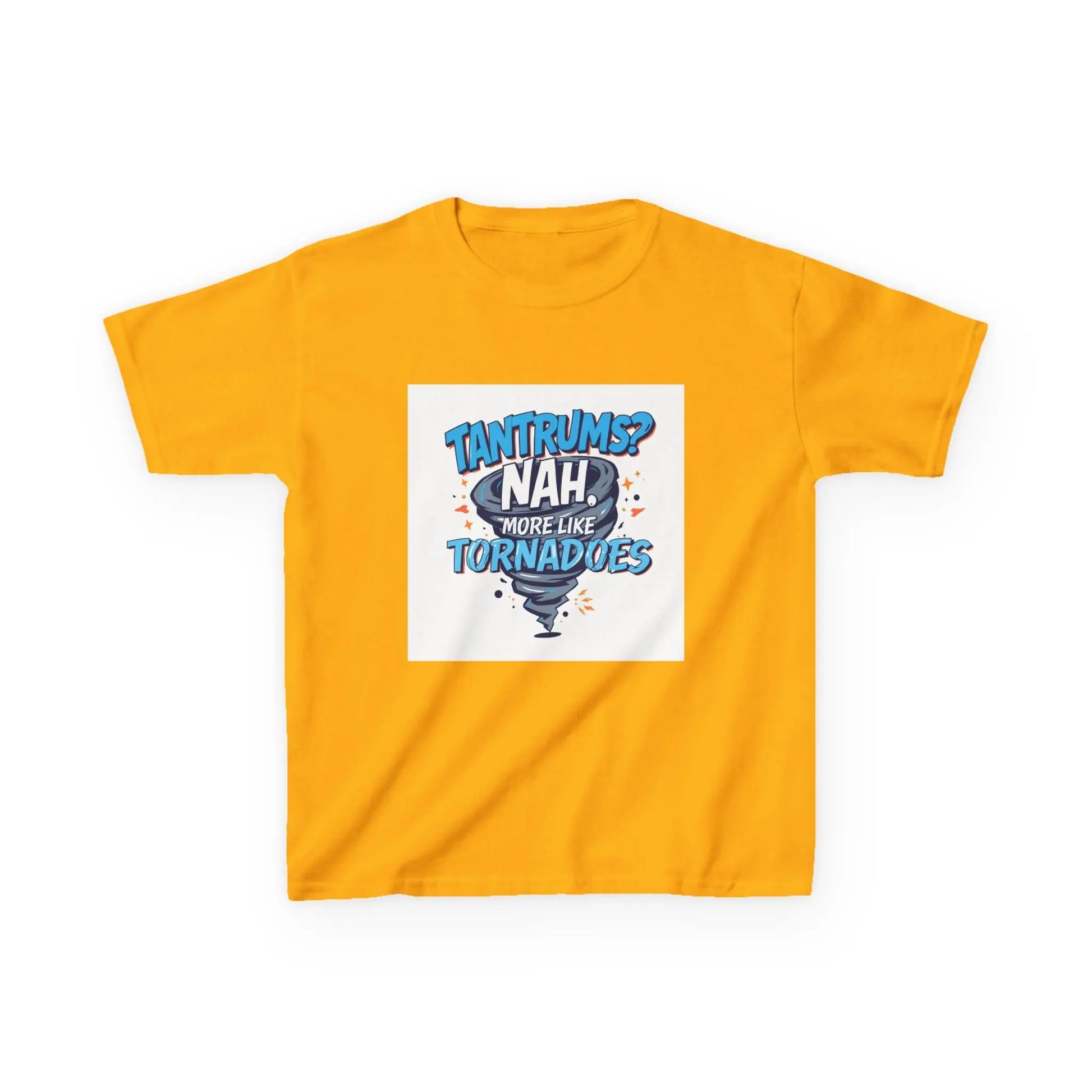 Kids Autism Awareness T-Shirt — "Tantrums? Nah, More Like Tornadoes" Funny Youth T‑Shirt Printify